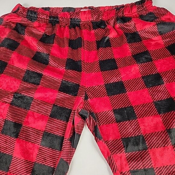 Ashford & Brooks Womens Fleece Long Sleeve Plaid Nightwear Pjs Pajama Set 2XL - Picture 9 of 11